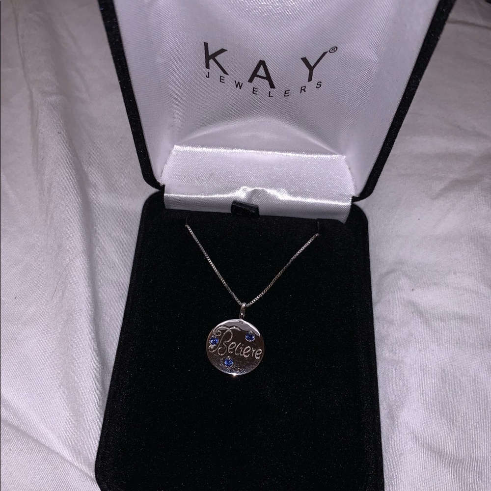 Kay Jewelers “Believe” Necklace